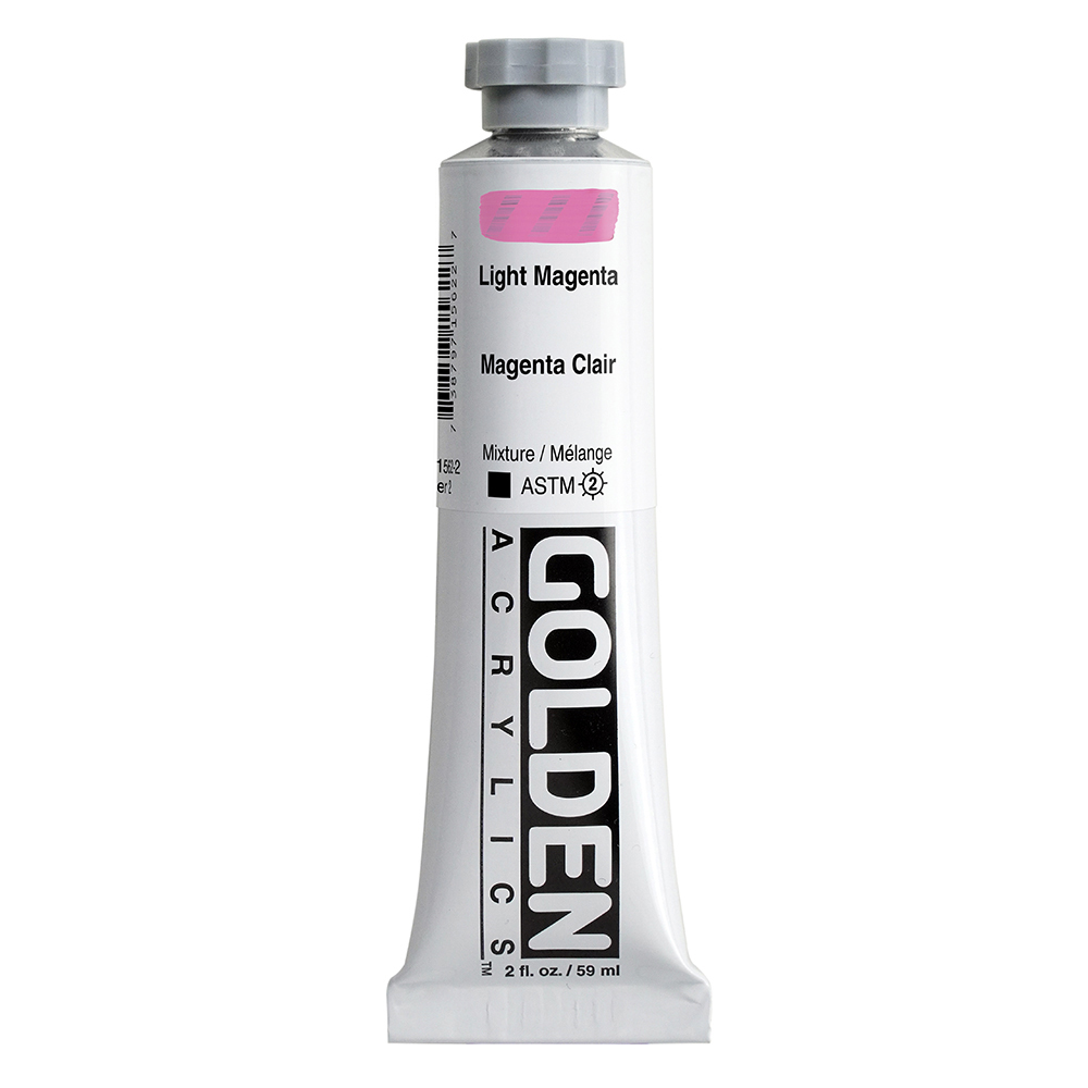 Golden Heavy Body Acrylics tube 59ml - 1562 Light Magenta (s2)