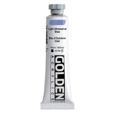 Golden Heavy Body Acrylics tube 59ml - 1566 Light Ultramarine Blue (s2)