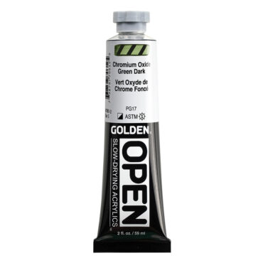 Golden OPEN Acrylics tube 59ml - 7061 Chromium Oxide Green Dark (s3)