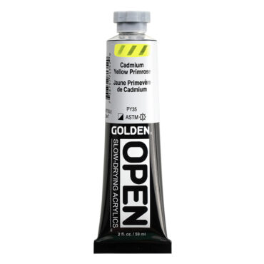 Golden OPEN Acrylics tube 59ml - 7135 C.P. Cadmium Yellow Primrose (s7)
