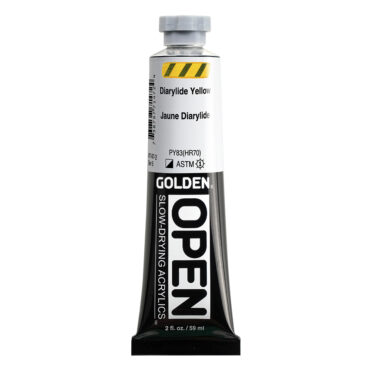 Golden OPEN Acrylics tube 59ml - 7147 Diarylide Yellow (s6)