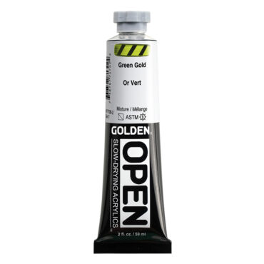 Golden OPEN Acrylics tube 59ml – 7170 Green Gold (s7)
