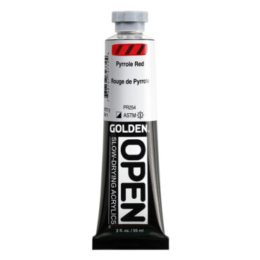 Golden OPEN Acrylics tube 59ml – 7277 Pyrrole Red (s8)