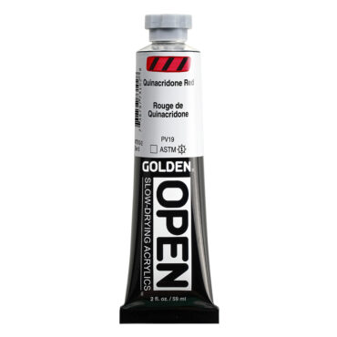Golden OPEN Acrylics tube 59ml - 7310 Quinacridone Red (s6)