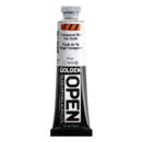 Golden OPEN Acrylics tube 59ml – 7385 Transparant Red Iron Oxide (s3)