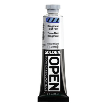 Golden OPEN Acrylics tube 59ml – 7457 Manganese Blue Hue (s1)