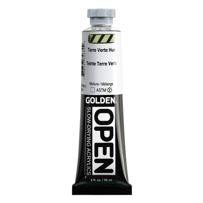 Golden OPEN Acrylics tube 59ml – 7468 Terre Verte Hue (s1)