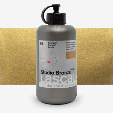 Lascaux Studio BRONZE acrylverf 250ml - 991 Pale Gold