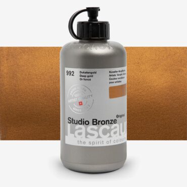 Lascaux Studio BRONZE acrylverf 250ml - 992 Deep Gold