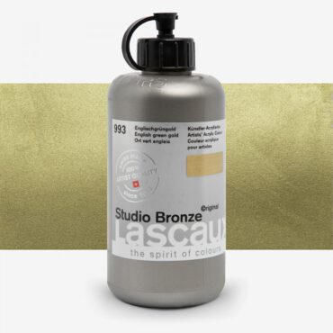 Lascaux Studio BRONZE acrylverf 250ml - 993 English Green Gold