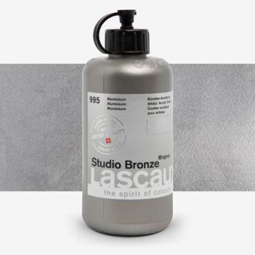 Lascaux Studio BRONZE acrylverf 250ml - 995 Aluminium