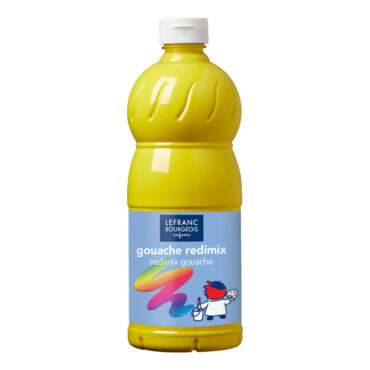 L&B Redimix plakkaatverf 1000ml - 023 Primair geel