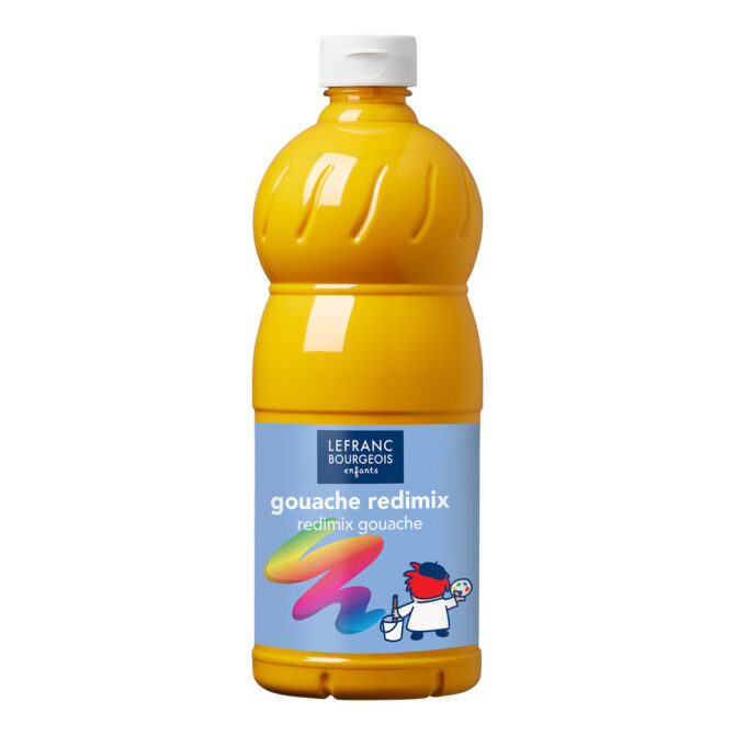 L&B Redimix plakkaatverf 1000ml - 024 Goudgeel