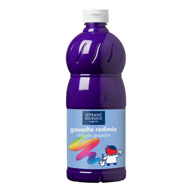 L&B Redimix plakkaatverf 1000ml - 030 Violet