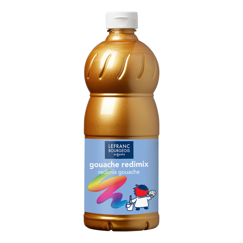 L&B Redimix plakkaatverf 1000ml - 364 Goud