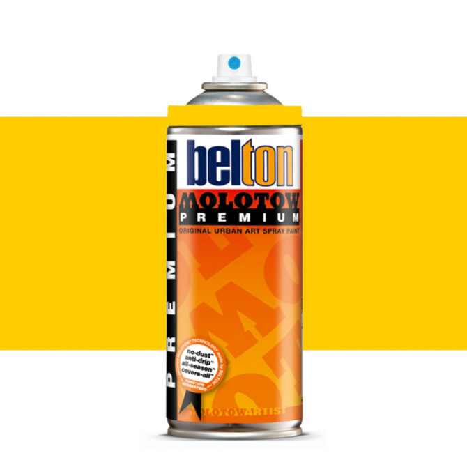 Molotow Belton Premium Artist Spraypaint 400ml - 004 Signal Yellow