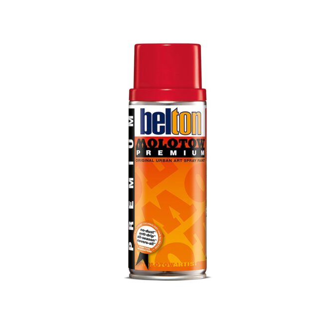 Molotow Belton Premium Artist Spraypaint 400ml - 017 Tornado Red