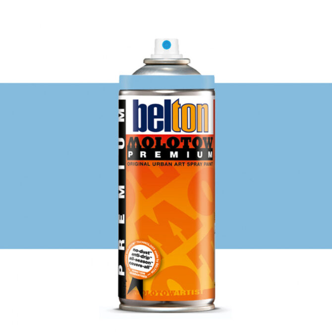 Molotow Belton Premium Artist Spraypaint 400ml - 092 Shock Blue Light