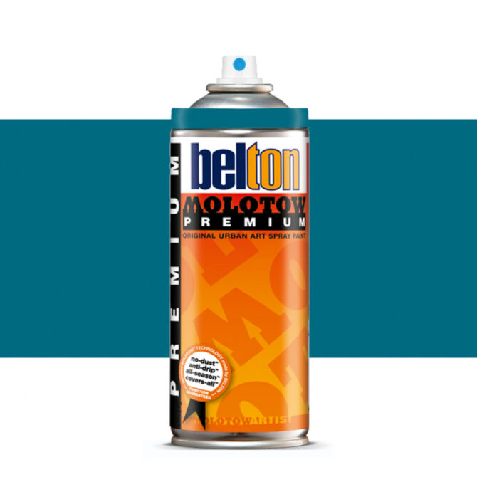 Molotow Belton Premium Artist Spraypaint 400ml - 112 Petrol Blue