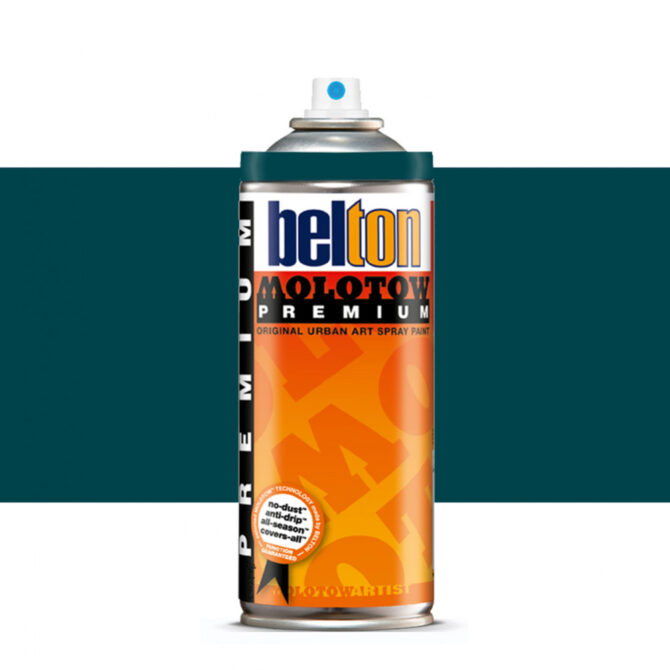 Molotow Belton Premium Artist Spraypaint 400ml - 128 Turquoise Dark