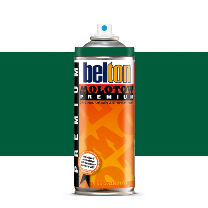 Molotow Belton Premium Artist Spraypaint 400ml - 141 Turquoise Green Middle