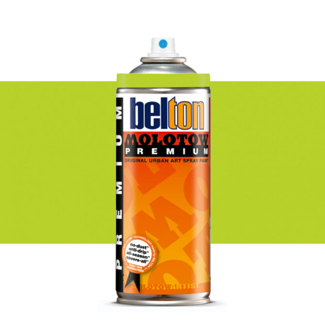 Molotow Belton Premium Artist Spraypaint 400ml - 149 Kiwi Light