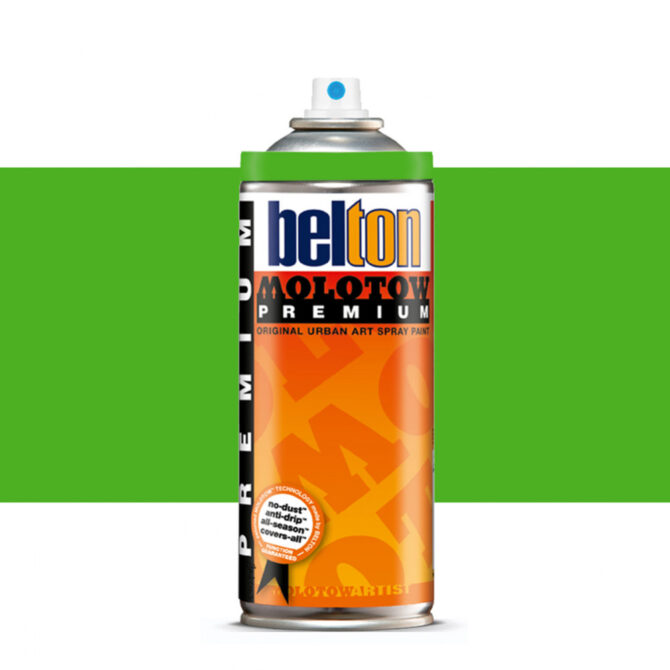 Molotow Belton Premium Artist Spraypaint 400ml - 157 Cliff Green