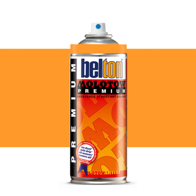 Molotow Belton Premium Artist Spraypaint 400ml - 233 Neon Orange