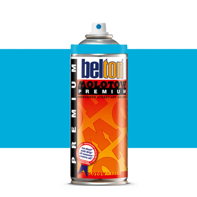 Molotow Belton Premium Artist Spraypaint 400ml - 235 Neon Blue