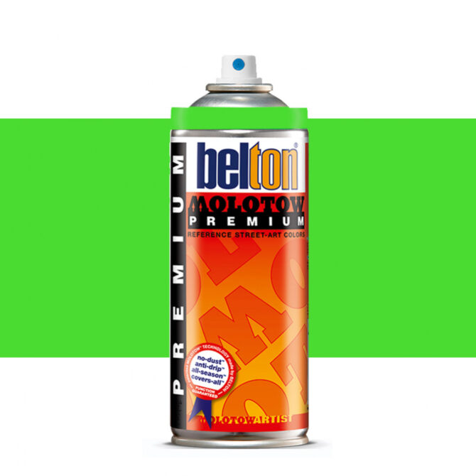 Molotow Belton Premium Artist Spraypaint 400ml - 236 Neon Green