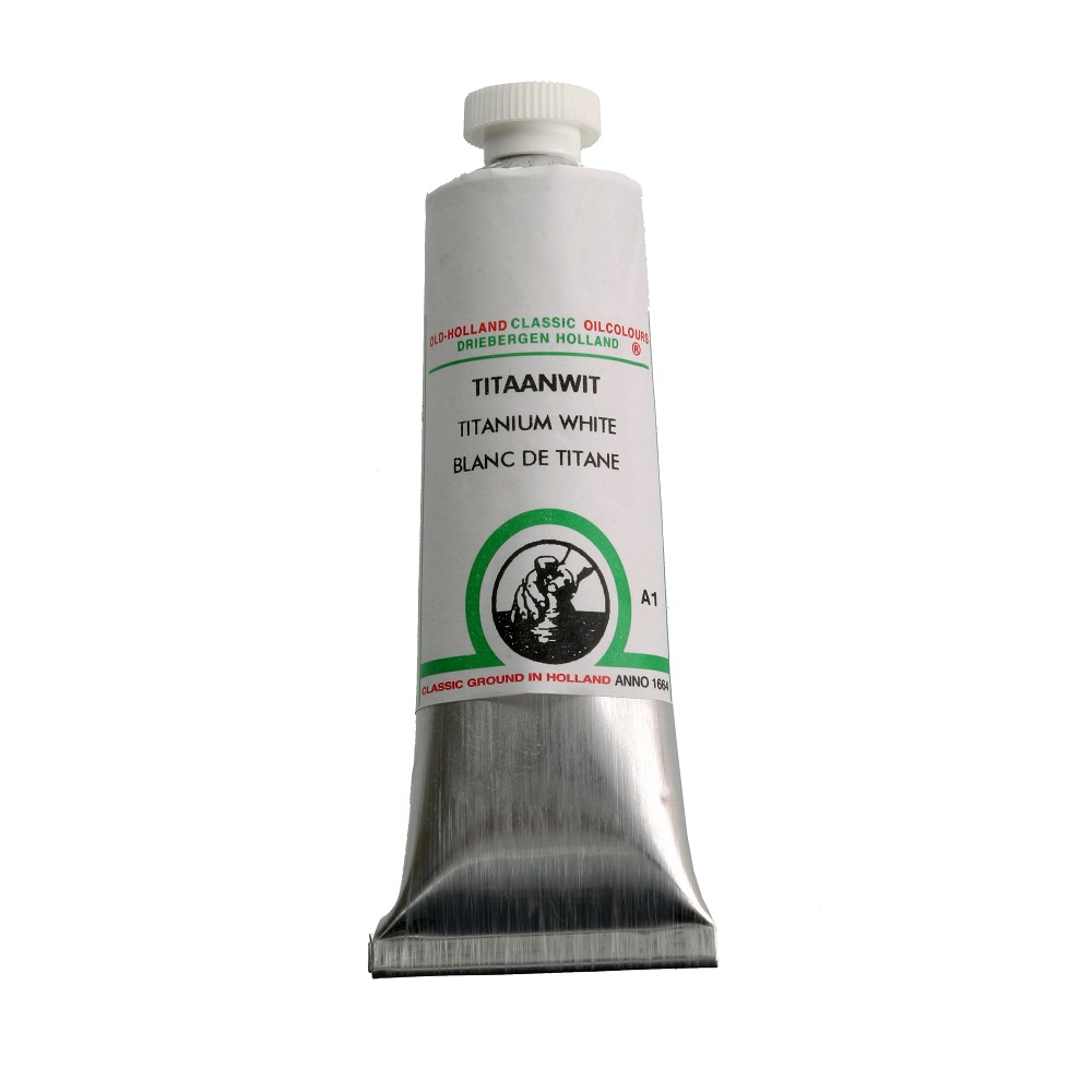 Old Holland Classic olieverf tube 40ml - A1 Titanium White 