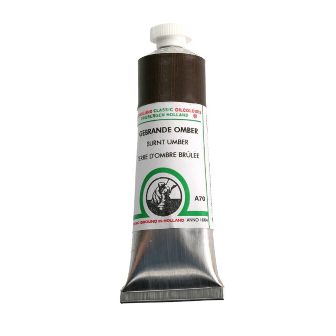 Old Holland Classic olieverf tube 40ml - A70 Burnt Umber