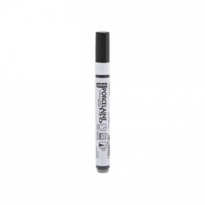 Pebeo Porcelaine 150 Marker 0,7mm - 09 Anthracite Black