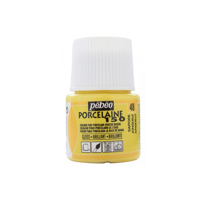 Pebeo Porcelaine 150 Porseleinverf 45ml PASTEL - 48 Daffodil