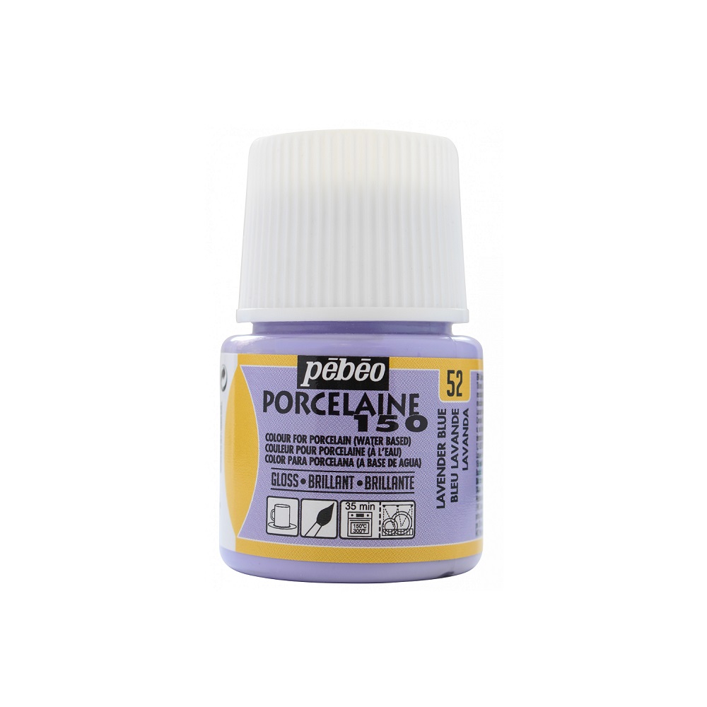 Pebeo Porcelaine 150 Porseleinverf 45ml PASTEL - 52 Lavender Blue