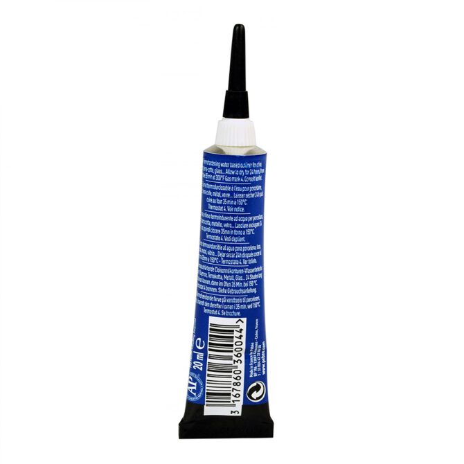 Pebeo Porcelaine Outliner tube 20ml - 04 Ming Blue