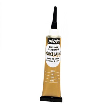 Pebeo Porcelaine Outliner tube 20ml - 07 Gold