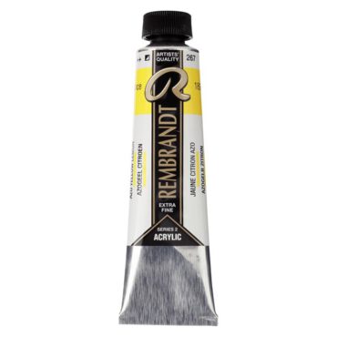 Rembrandt Acrylverf tube 40ml - no.267 azogeel citroen