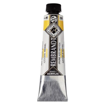 Rembrandt Acrylverf tube 40ml - no.269 azogeel middel