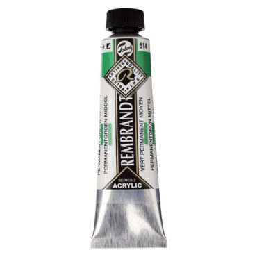 Rembrandt Acrylverf tube 40ml - no.614 geelgroen