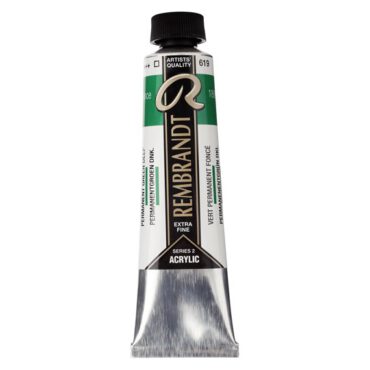Rembrandt Acrylverf tube 40ml - no.619 permanent groen donker