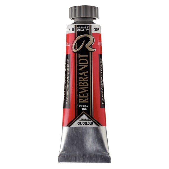 Rembrandt olieverf 15ml – 306 Cadmiumrood Donker (S4)