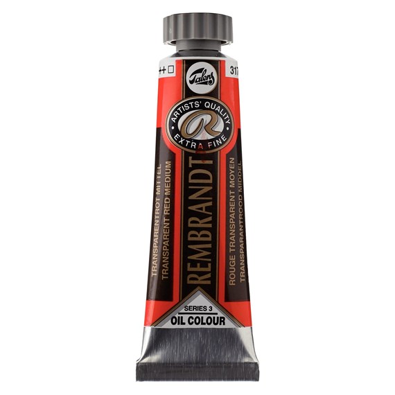 Rembrandt olieverf 15ml – 317 Transparantrood Middel (S3)