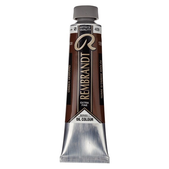 Rembrandt olieverf 40ml - 409 Omber Gebrand (S1)
