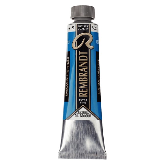 Rembrandt olieverf 40ml - 582 Mangaanblauw Phtalo (S3)
