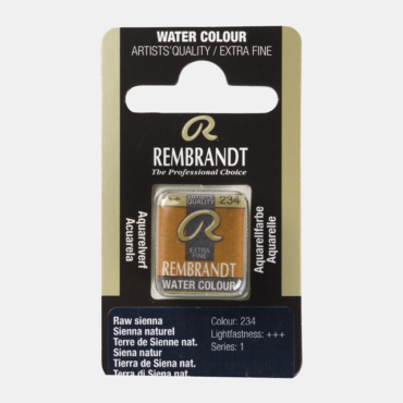Rembrandt water colour half napje - 234 Raw sienna (s1)