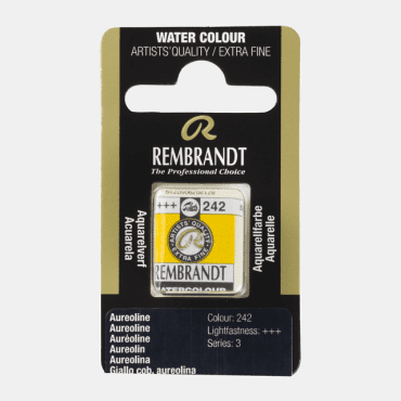 Rembrandt water colour half napje - 242 Aureoline (s3)