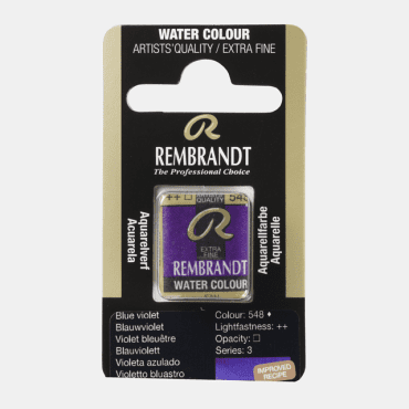 Rembrandt water colour half napje - 548 Blue violet (s3)