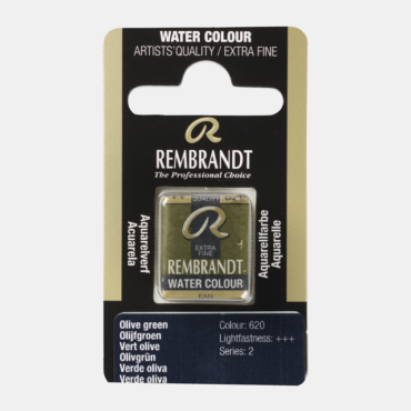 Rembrandt water colour half napje - 620 Olive green (s2)