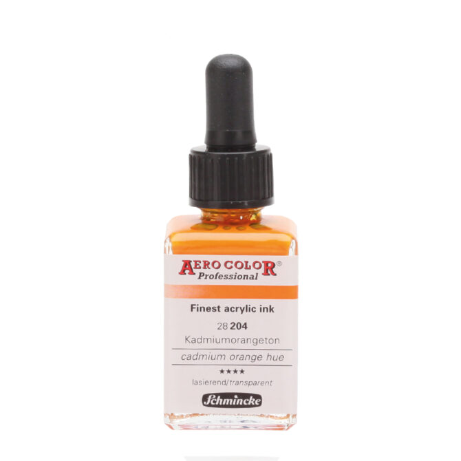 Schmincke Aero Color Professional 28ml - 204 Cadmium Orange Hue